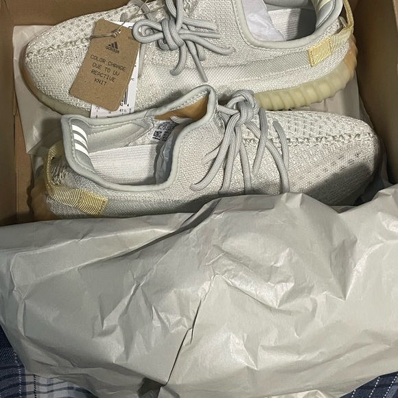 light colored yeezys